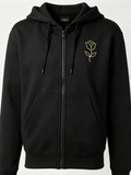Zipped primrose hoodie