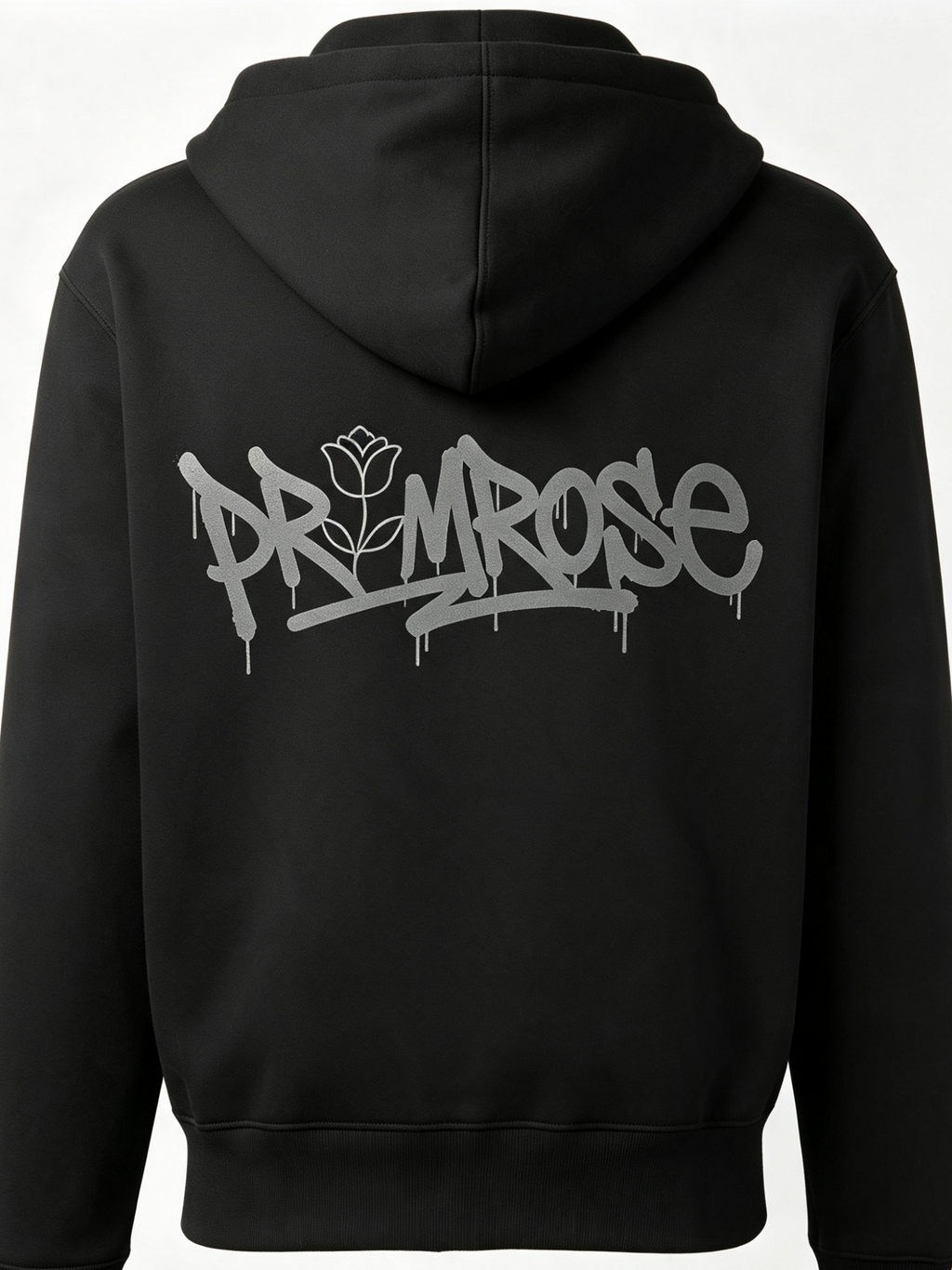 Zipped primrose hoodie